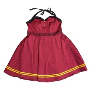 Disney Parks Tower of Terror Bellhop Halter Dress